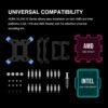 Enfriador líquido para CPU AURA RGB