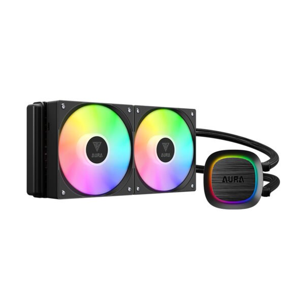 Enfriador líquido para CPU AURA RGB