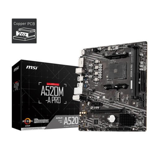 Placa base MSI A520M-A PRO